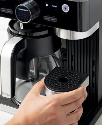 12-Cup Espresso & Coffee Barista System with Built-In Frother