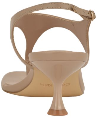 Women's Portia T-Strap Tapered Heel Dress Sandals