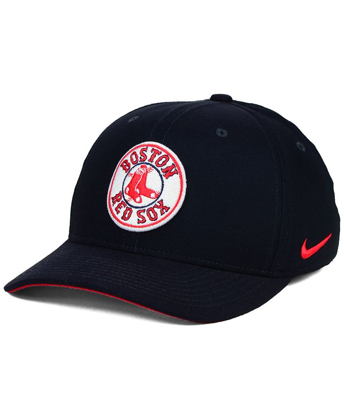 Nike Boston Red Sox Dri-FIT Mesh Swoosh Adjustable Cap - Macy's