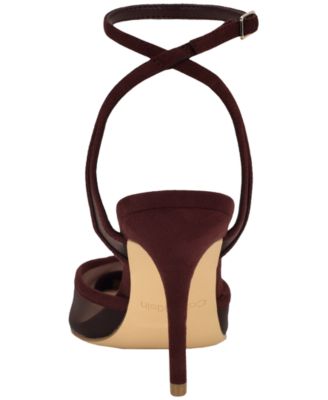 Women's Ozala Mesh Ankle Strap Stiletto Pumps