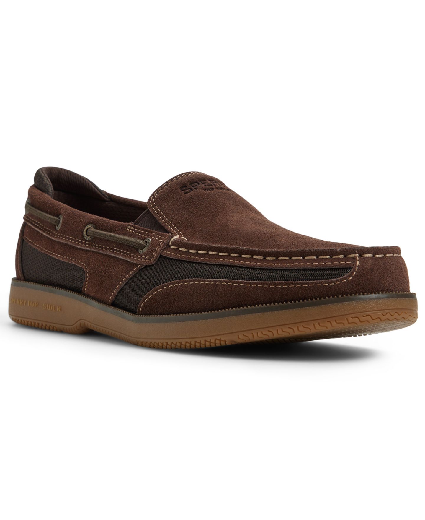 Мужская обувь Sperry Surveyor Slip-On Shoes, цвет: Коричневый — фото 1