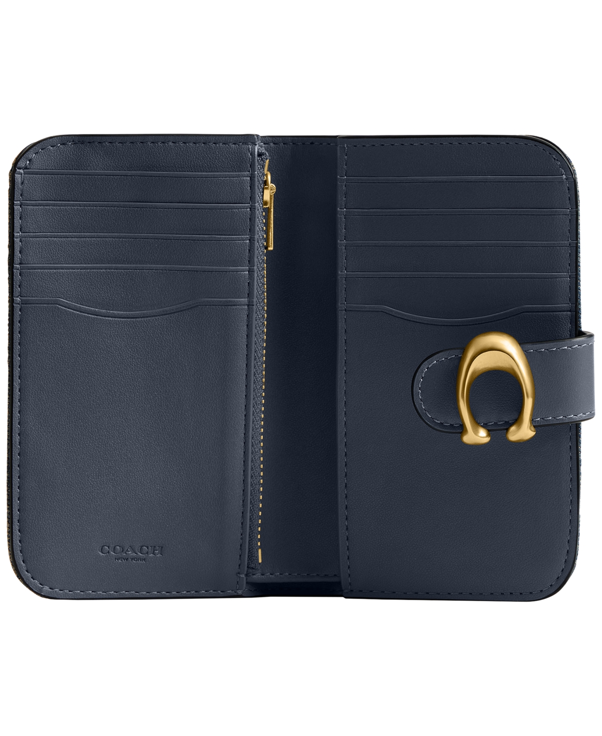 Coach Snap Loved Denim Tabby Wallet