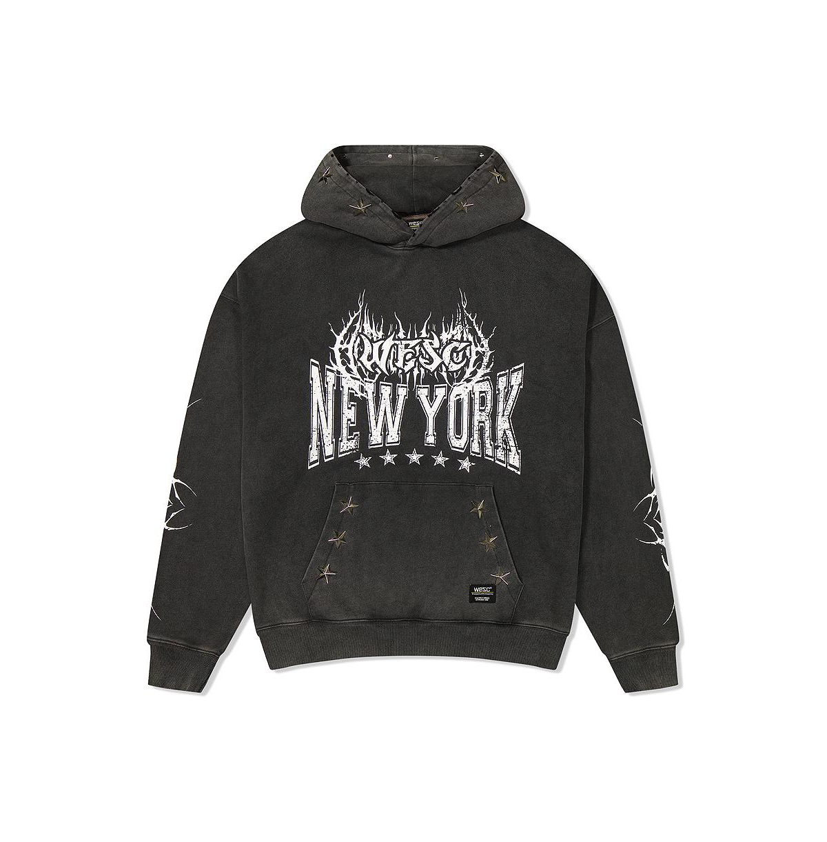 Wesc Men's Dropped Shoulder Hoodie Wesc Gothic