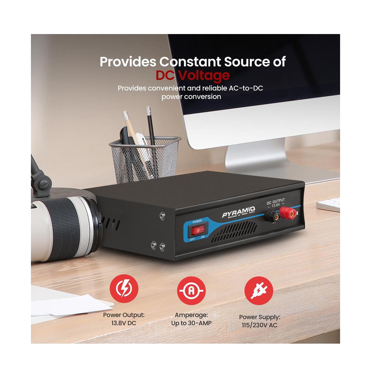 Pyle Ac-to-dc Power Converter (30 Amp