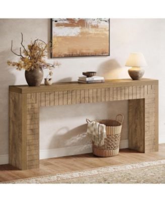 70.9-Inch Extra Long Console Table for Entryway, Narrow Sofa Table Behind Couch, Suitable for Hallway, Foyer, Living Room