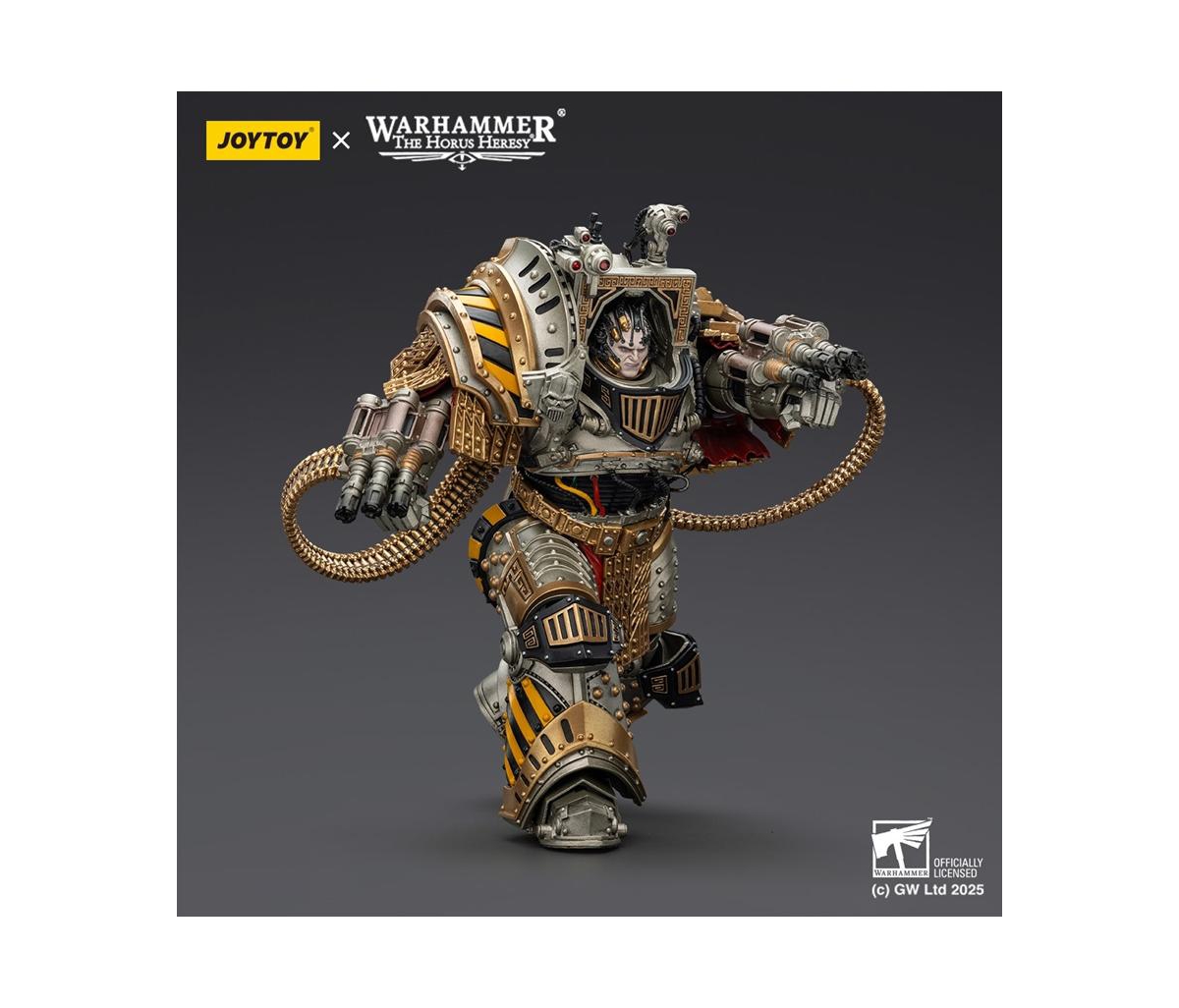 Warhammer Iron Warriors Perturabo, Primarch of the IVth Legion 1/18 Scale 40K: The Horus Heresy | Joy Toy