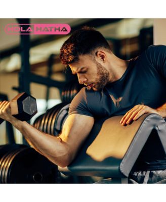 Iron Hexagonal Cast Exercise 25 lb Dumbbell Weights w/Contoured Grips