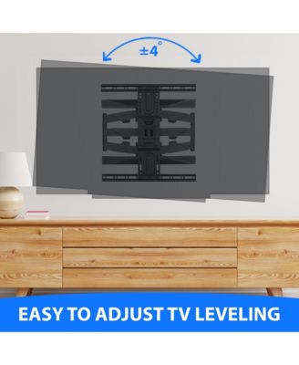 Full Motion TV Wall Mount -  Swivel Bracket fit Televisions from 42" - 70" up to VESA 400 x 600 - Tilt Swing Out Arm - 10' HDMI Cable