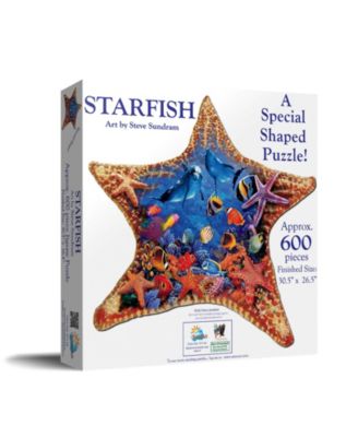 Starfish 600 piece Jigsaw Puzzle for Adults Special Shape