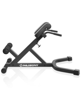 Hyper-Extension Roman Chair - Adjustable Lower Back Bench Machine