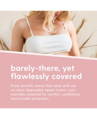 M3 Disposable Nipple Covers for Women | Hypoallergenic & Breathable Nipple Covers | Seamless, Single-Use & Medical Grade, 40 Count