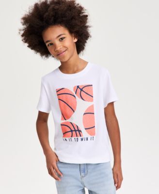 Boys' XS-XL Basketball T-Shirt