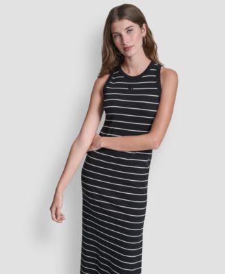 Women's Side-Slit Tank Midi Dress