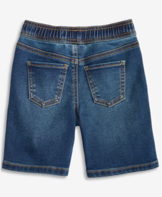 Boys 12M-5T Super Soft Stretch Knit Denim Shorts