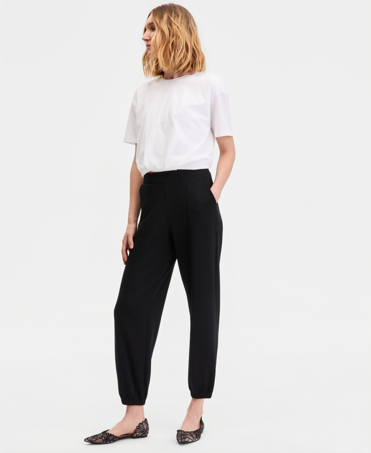 I.n.c. International Concepts Women's Pull-On Jogger Pant