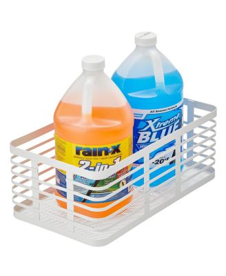 Metal Pantry Basket with Handles - Set of 2 - Matte White