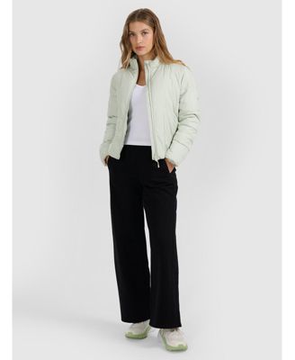 Women's down jacket with synthetic filling