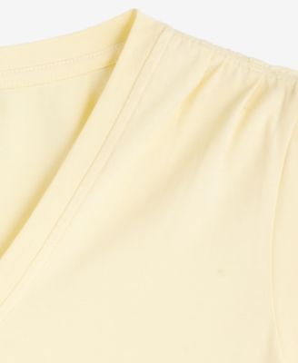 Women's Cap-Sleeve V-Neck T-Shirt