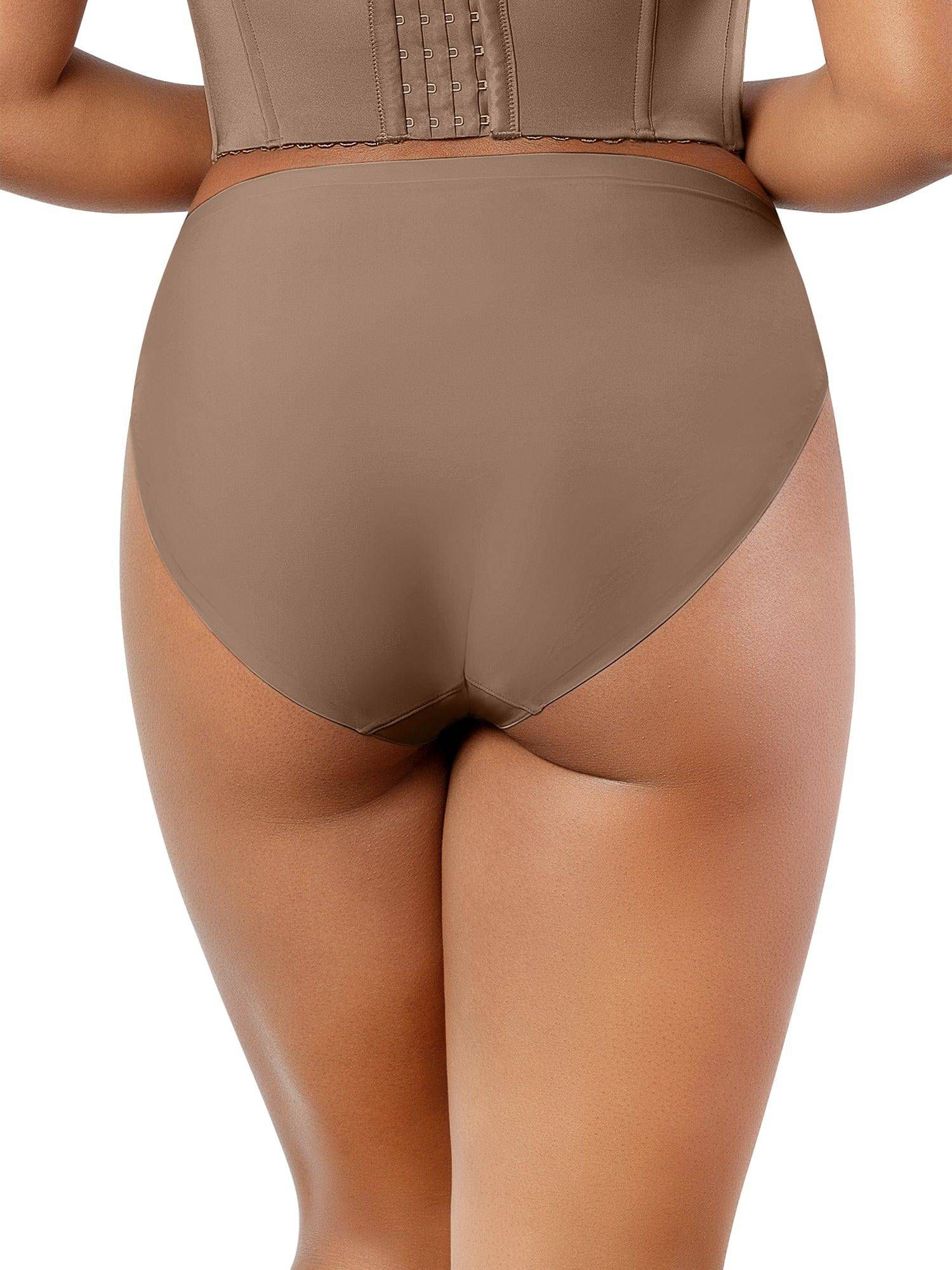 Women's Bonded French Cut PP5031 Body Smoothing Panties with No Visible Panty Lines