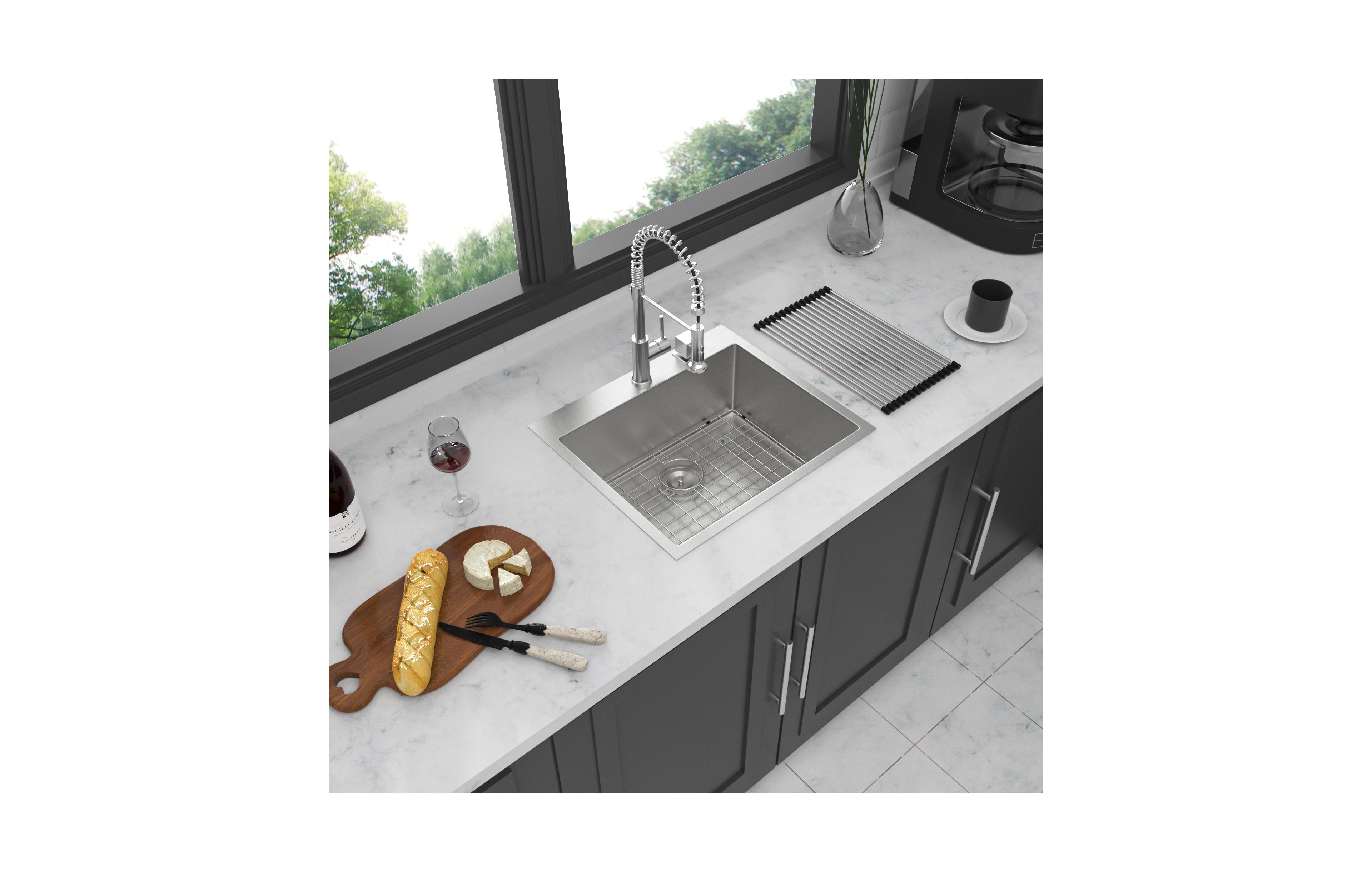 huluwat Undermount Stainless Steel Kitchen Sink