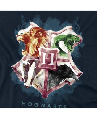 Men's Hogwarts Crest Wash T Shirt