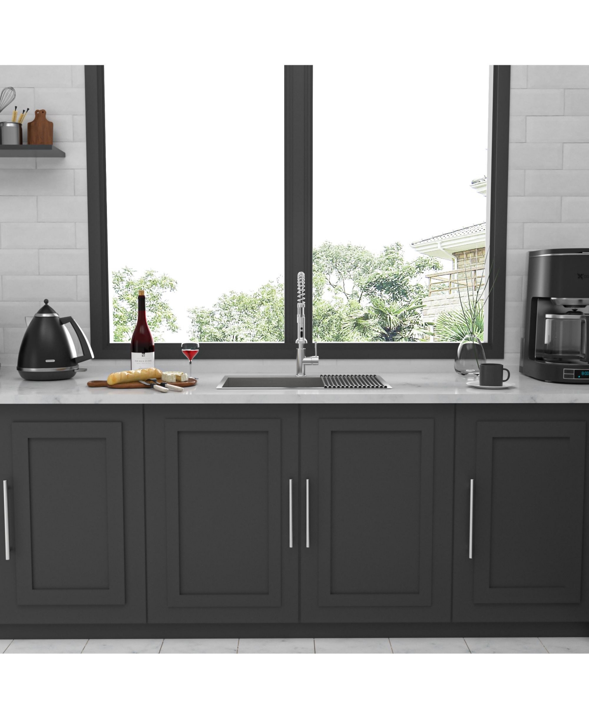 33x22x9inch Stainless Steel Kitchen Sink Drop In Single Bowl 16 Gauge Topmount