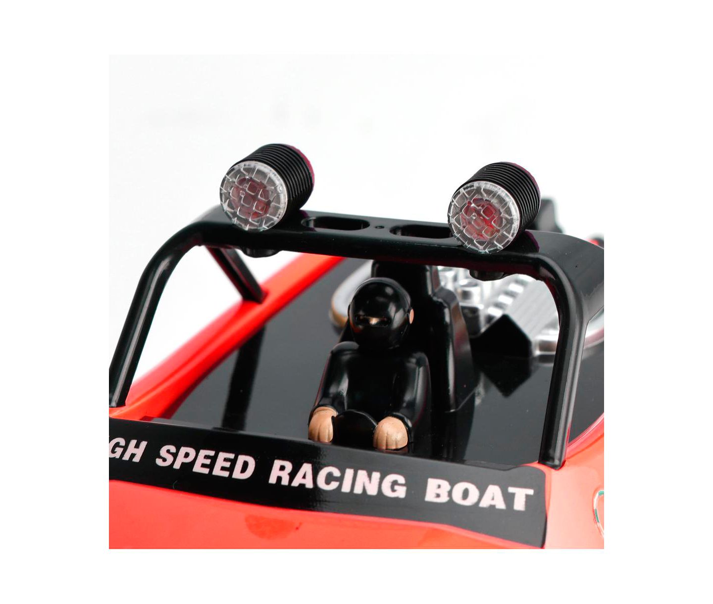 Детская игрушка Bruce & Shark WL917 2.4GHz High-Speed RC Jet Speedboat, цвет: Красный — фото 3