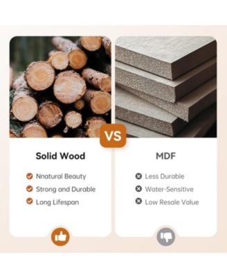 63-Inch Solid Wood Console Table, 2-Tier Narrow Farmhouse Entryway Table for Hallway, Entrance, Living Room, Behind The Couch,Brown