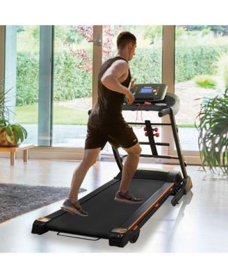 16.5 In Wide Foldable Home Treadmill w/ Bluetooth & Fitness Tracking App