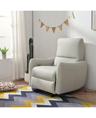 Wall Hugger Recliner,Power Recliner Chair,Electric Recliner for Living Room,Bedroom/Apartment/RV,with USB Port(Type-C)