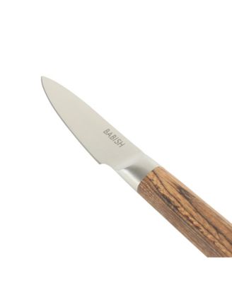 1.4116 German Stainless Steel Full Tang Paring Knife with  Wood Handle – 3.5-Inch Precision Kitchen Knife for Peeling, Trimming & Prep Work