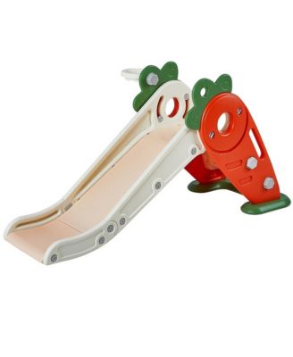 Toddler Slide Playset with Climb Ladders and Bus-Themed Design