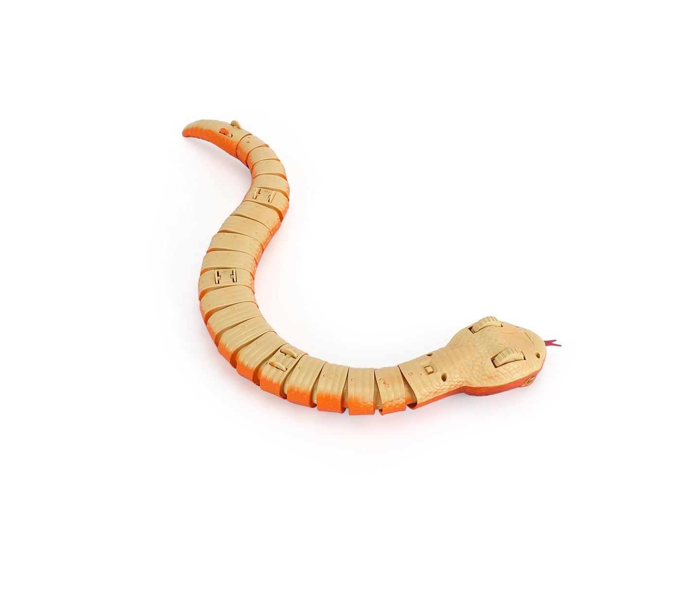 Детская игрушка Bruce & Shark Realistic 2.4GHz Remote Control Snake Toy, цвет: Оранжевый — фото 6