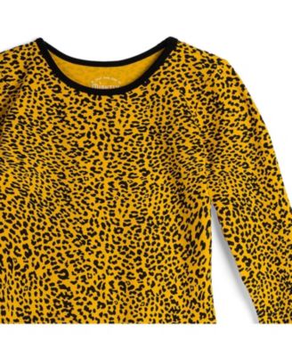 Toddler Fair Trade Organic Cotton Long Sleeve Drop Waist Dress