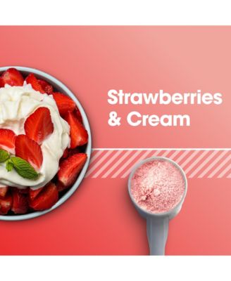 Gold Standard 100% Whey Protein Powder, Strawberries & Cream 1.5lb Tub