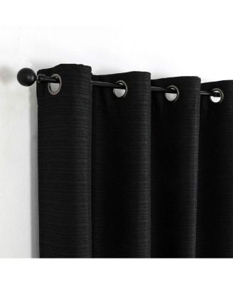 1 Piece Hotel Room Darkening Grommet Top Window Curtain Panel