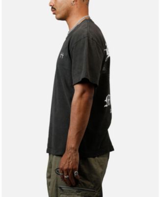 Men's Maiden Boxy T-Shirt in Black Wash