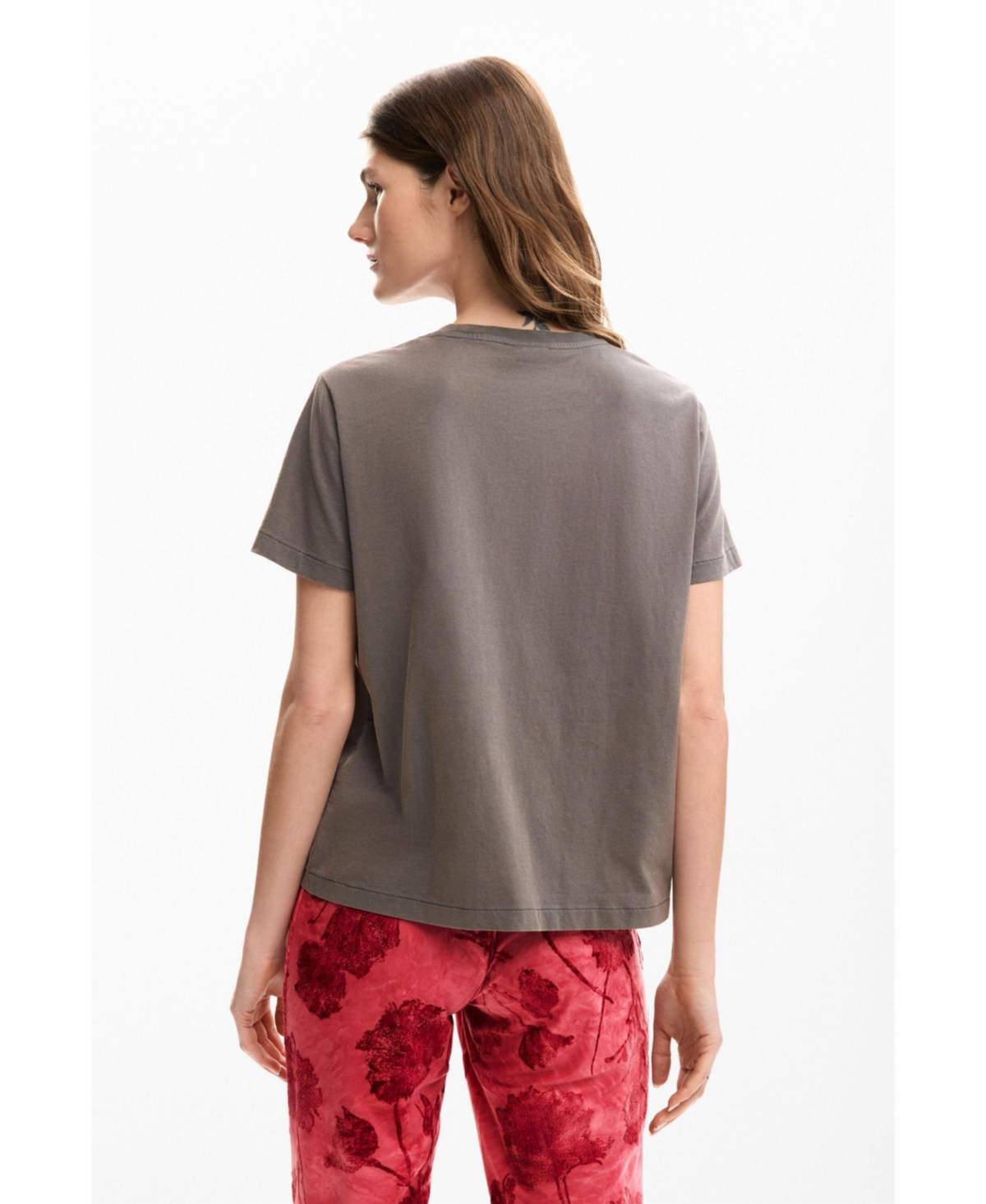 Desigual Women's Tiger heart T-shirt