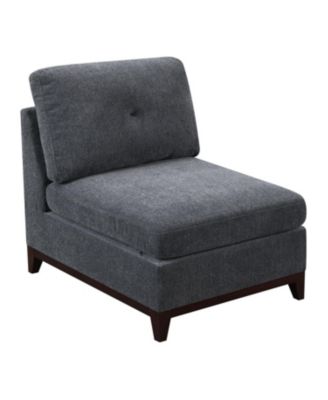 Modular Sectional 9 Piece Set in Chenille Fabric