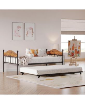 Easy Assembly Twin Daybed Space Saving, for Living Room, Guest Room
