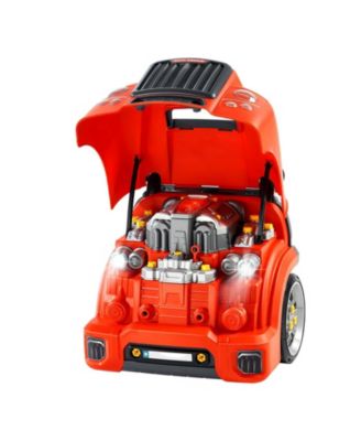 Kids Engine Toy with 60 Pieces and Removable Car Repair Parts