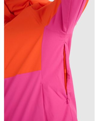 Women's ski jacket membrane 8000 - orange