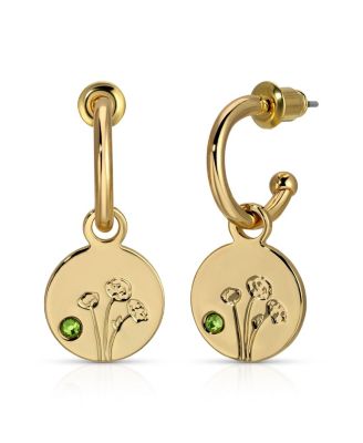 Birth Month Flower Earrings