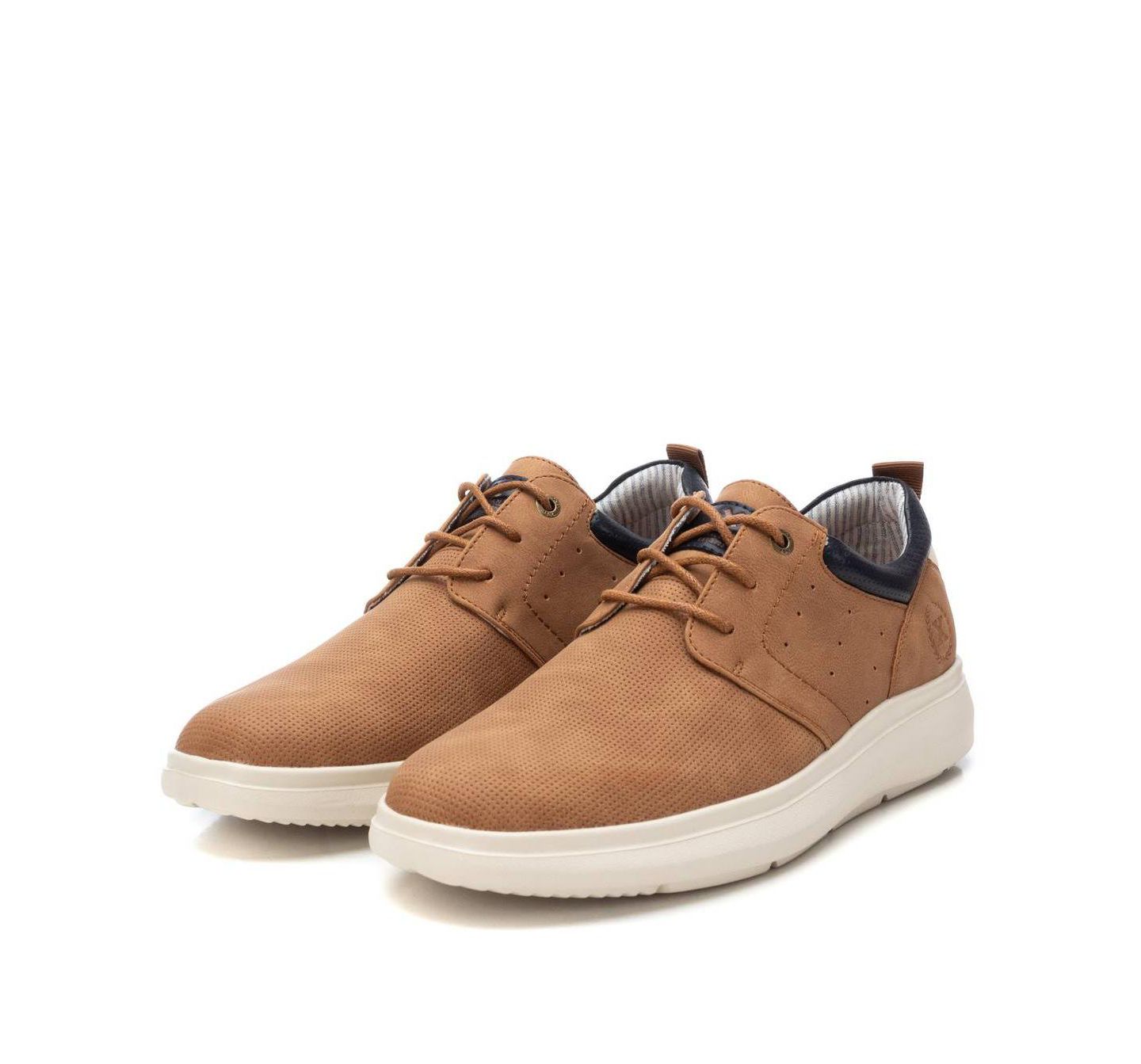 Мужские кроссовки XTI Oxfords Sneakers Casual Comfort, цвет: Верблюжий — фото 3