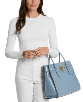 Michael Kors Hamilton Moderne Large Leather Satchel