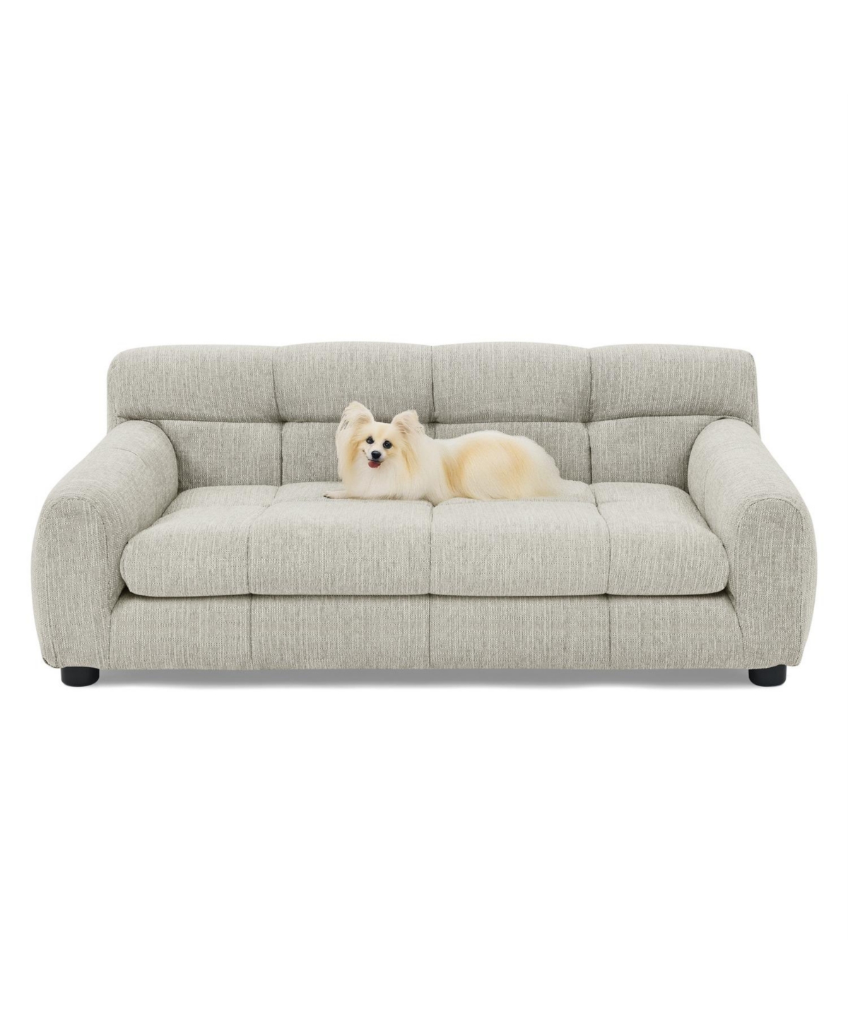 Aostirmotor Dog Bed with backrest and armrests