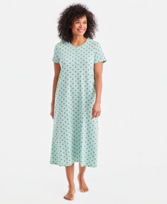 Women's Cotton Short-Sleeve Nightgown