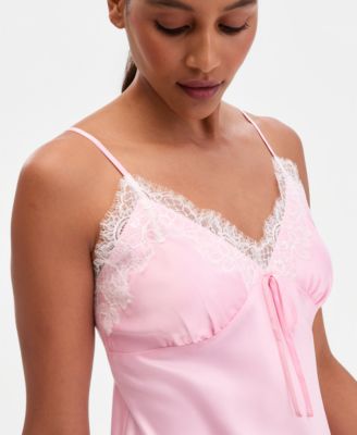 Women's Satin Lace Gown