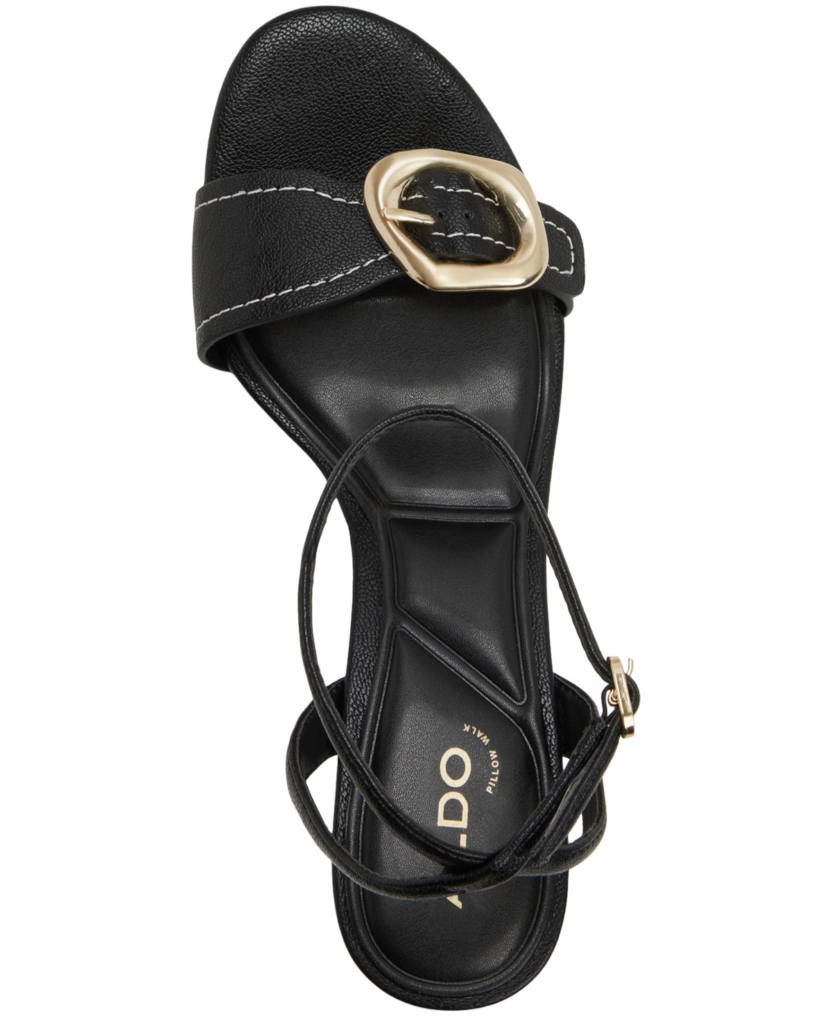 Aldo Women's Emmarose Round Toe Ankle Wrap Dress Sandals