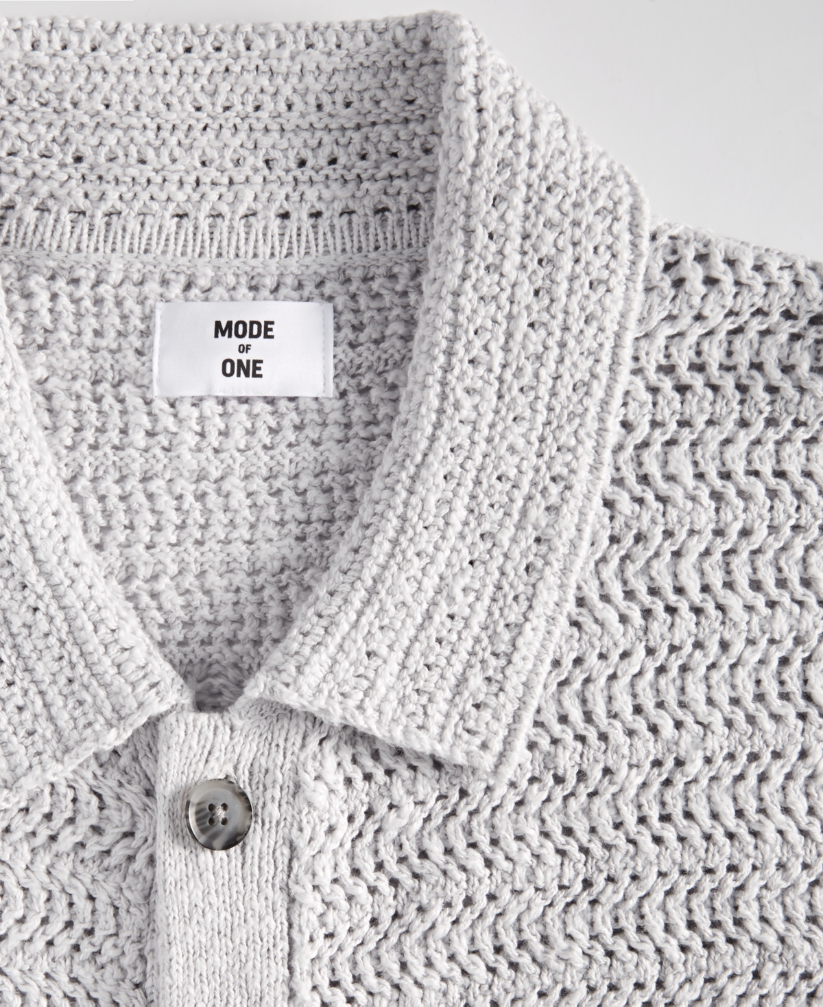 Mode of One Men's Relaxed-Fit Elio Long-Sleeve Polo Sweater, Macy's Exclusive